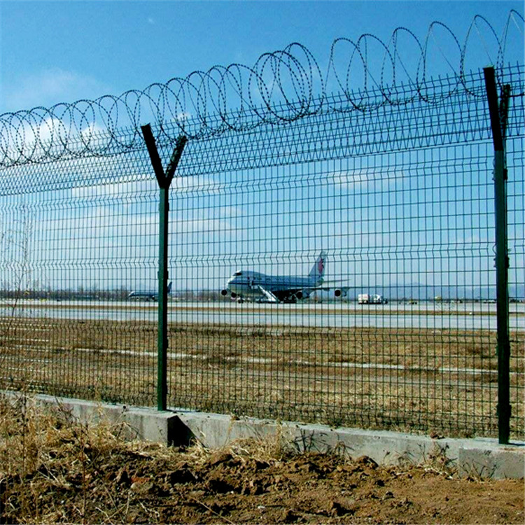機(jī)場(chǎng)防護(hù)安全鋼筋隔離柵圖片4